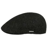 Stetson Flat Cap (1-St) Flatcap mit Schirm, Made in the EU grün S (54-55 cm)
