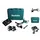 Makita DGA 900 PM4KX2 inkl. 4 x 4,0 Ah + Doppelladegerät + Koffer