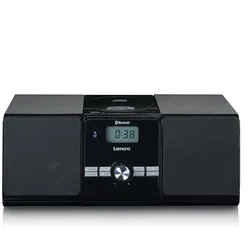 Lenco Hi-Fi Anlage MC-030BK schwarz, CD, MP3, BT, USB, RC