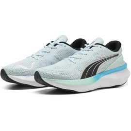 Puma Scend Pro 2 Straßen-Laufschuh, Sea Glass Schwarz Silber Mint Melt Speed Blau, 38 EU