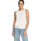 Zero Stricktop Damen ohne Arm Weiß 42