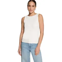 Zero Stricktop Damen ohne Arm Weiß 42