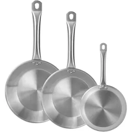 Wellhome Pfannen-Set 3-tlg. 22 cm + 26 cm + 28 cm