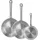 Wellhome Pfannen-Set 3-tlg. 22 cm + 26 cm + 28 cm