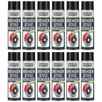 Everfix Bremsenreiniger Spray (12 x 500 ml) Bremsen und Teilereiniger - Reiniger ohne Aceton