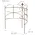 Relaxdays Staudenhalter 59,5 x 53 cm Braun