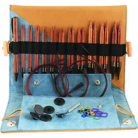 KnitPro Nadelset Deluxe Nadel, Braun