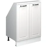 Vicco Dachschrägenschrank Rion 60 x 46 x 81,6 cm Weiß