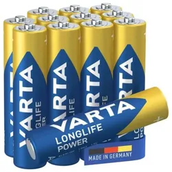 VARTA Batterien Longlife Power AAA Batterie, 12 Stk., 4903121482