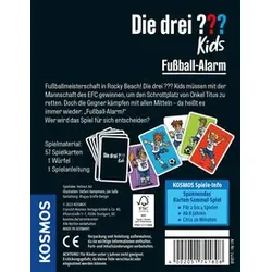KOSMOS Kartenspiel Fußballalarm 741808 Die drei ???