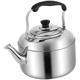 DOITOOL Wasserkocher Kocher Pfeife Teekessel 3L Pfeife Teekannen Wasserkessel Bauernhaus ? Pot für Camping Restaurant Wasserkessel Camping Wasserkessel Induktion Wasserkessel Induktion