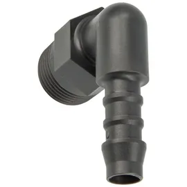 tecuro Winkel-Schlauchtülle Ø 8 mm 1/8 Zoll grau