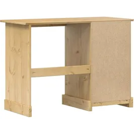 vidaXL Schminktisch Corona 104x47x75 cm Massivholz Kiefer