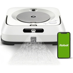 iRobot Braava Jet m6, Staubsauger Roboter, Silber, Weiss