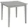 vidaXL Ausziehbarer Esstisch Grau (80-120)x80x74 cm MDF