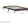 Homestyle4u Polsterbett 140 x 200 cm Grau
