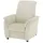 Polstermöbel Oelsa Fernsehsessel Sarah Flachgewebe 91 x 103 x 97 cm Beige elektrisch