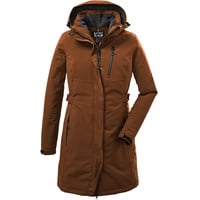 KILLTEC Damen Funktionsparka/Parka mit abzippbarer Kapuze KOW 165 WMN PRK, zimt, 48, 37726-000