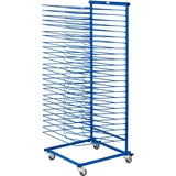 Kongamek Bildertrockenwagen Stahl 460x500x1200 mm blau 25 Böden
