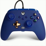 PowerA Enhanced Wired Controller for Xbox Series X|S - Midnight Blue - Controller - Microsoft Xbox One X