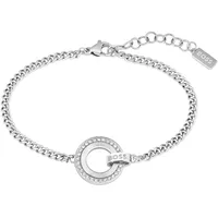 Boss Armkette »IONA, 1580504, 1580509«, mit Glasstein silberfarben
