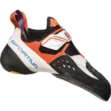 La Sportiva Solution Kletterschuhe - White / Lily Orange - EU 37