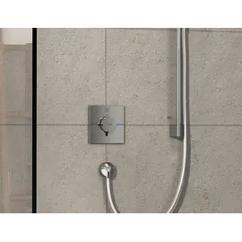 Hansgrohe ShowerSelect Comfort E Duschthermostat Unterputz für 1 Verbraucher Chrom 15571000