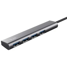 Trust Halyx USB 3.2 Gen 1, (3.1 Gen 1) Typ-A 5 Mbit/s Grau