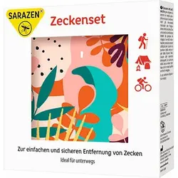 SARAZEN Zeckenset, 1 St.