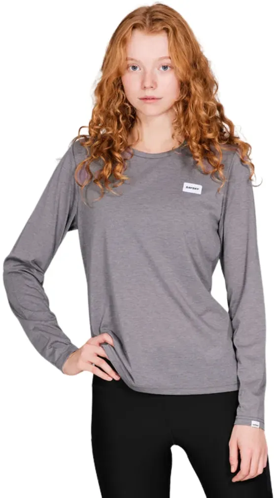 Saysky Damen Clean Motion Long Sleeve grau