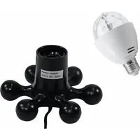 Eurolite Set LED BC-1 RGB + Hexopus Fassung schwarz