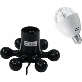 Eurolite Set LED BC-1 RGB + Hexopus Fassung schwarz