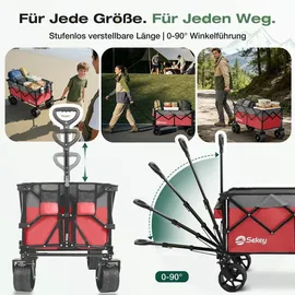 Sekey XXL Plus Bollerwagen rot