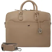Braun Büffel Hanna Aktentasche Leder 41 cm Laptopfach beige