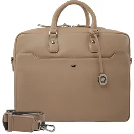 Braun Büffel Hanna Aktentasche Leder 41 cm Laptopfach beige