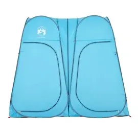 vidaXL Sichtschutzzelt Blau Pop-Up Wasserdicht