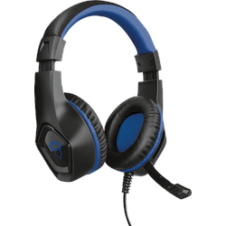 TRUST GXT 404B Rana Over-ear Gaming Headset für PS4 und PS5 - Blau