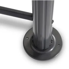 LECO Metallpavillon 2,45 x 1,5 m grau 13880999