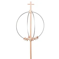 Osterbaum mit Kreuz und Stab, 1,10 m