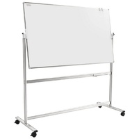 ALLboards Stativdrehtafel TOS129, lackiert, Whiteboard 90 x 120 cm