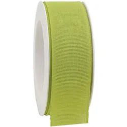Baumwollband biologisch abbaubar 40mm/20Meter Spring Kiwi