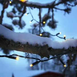 Star Trading LED-Lichterkette 10 m spritzwassergeschützt warmweiß