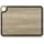 Arcos Ecológica Schneidebrett-Set Zellulosefaser und Harz 1-tlg. 38 x 28 cm Braun