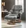 Stressless Relaxsessel "Reno", grau (wild dove batick), B:79cm H:98cm T:75cm, Leder BATICK: BATICK ist ein leicht korrigiertes, durchgefärbtes und genarbtes Möbelleder, bei dem die meisten Unebenheiten und Spuren in der Regel entfernt wurden.