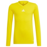 Adidas Kinder Funktionsunterwäsche Team Base Longsleeve GN7514 128 - Team Yellow