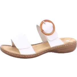 Rieker FSK Damen Sandalen für Damen, weiß, Größe 39 EU