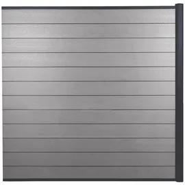 MCW Windschutz 1,85 m grau WPC