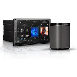 Zenec Z-N976 2-Din Autoradio, Multimediasystem mit 9“/22,9 cm Touchscreen, Mediencenter mit DAB+ BT USB,