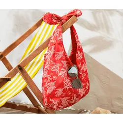 Tchibo - Faltbare Strandtasche - orange