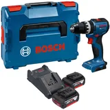 Bosch GSB 18V-52 Professional inkl. 2 x 5,0 Ah + L-Boxx